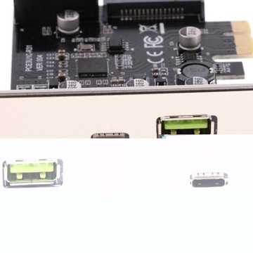 Тип расширения MagiDeal USB 3.1 PCI-E
