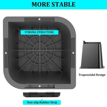 DUTY КРОВАТЬ СТОЙКИ DORMA КОМНАТА КУХНЯ СПАЛЬНЯ СТОЛ МЕБЕЛЬ КВАДРАТНЫЕ ПОДСТАВКИ 4 ШТ.
