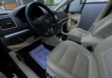 Volkswagen Sharan II Van 2.0 TDI CR BMT 177KM 2014 Volkswagen Sharan 2.0 TDI 177KM DSG 2x elektryczne drzwi panorama7 osobowy, zdjęcie 18