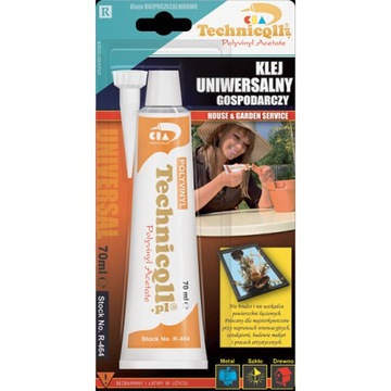 KLEJ UNIWERSALNY GOSPODARCZY 70ML TECHNICQLL R-464