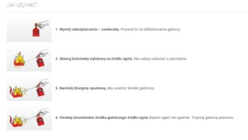 АВТОМОБИЛЬНЫЙ ОГНЕТУШИТЕЛЬ С РУЧКОЙ 1КГ