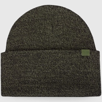 Czapka Męska 4F Dwuwarstwowa Zimowa Zielona Beanie L