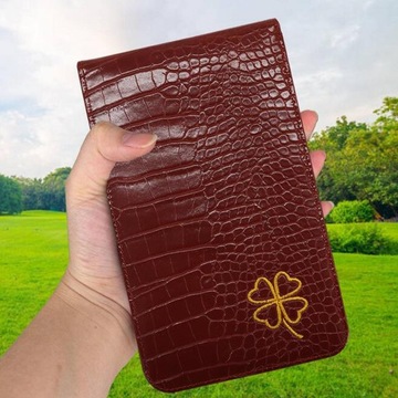 Golfowy uchwyt na kartę wyników wykonany z wysokie