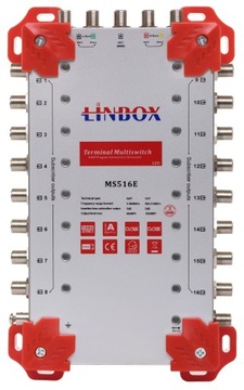 MULTISWITCH 5 WEJŚĆ 16 WYJŚĆ LINBOX 5X16 5/16