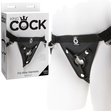 Uprząż do Strap-On, Czarna Pipedream