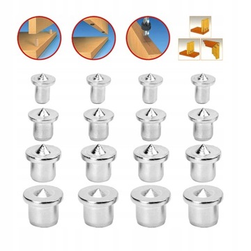 16 . Точки выравнивания дюбелей, деревянные