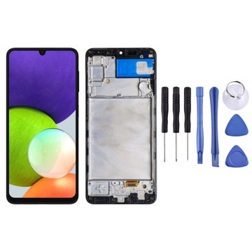 WYŚWIETLACZ LCD EKRAN DOTYK SZYBKA SAMSUNG GALAXY A22 4G A225 RAMKA INCELL