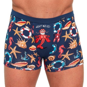 Bokserki męskie Cornette Tattoo 280/208 Lobster r. M (46) homar nadruk
