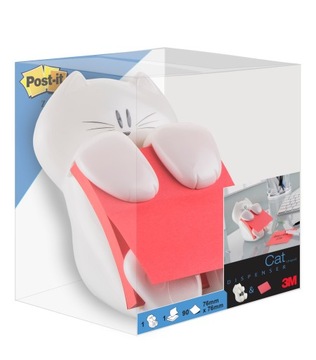 Post-it podajnik kotek + karteczki samoprzylepne Super Sticky Z-Notes 90szt