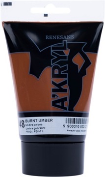 FARBA AKRYLOWA A'KRYL RENESANS 100ML 48 UMBRA PALONA