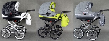 КЛАССИЧЕСКАЯ ДЕТСКАЯ МОЛИТВА 4в1 VIKO РЕТРО ХРОМ БАЗА ISOFIX + аксессуары