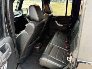 Jeep Wrangler III Unlimited Facelifting 2.8 DOHC I-4 Turbo CRD 200KM 2011 Jeep Wrangler Sliczna Sahara Navi Ledy Skory Grzany Fotele Automat EUROPA, zdjęcie 13