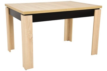 Stół 80x120/160 rozkładany LAMINAT dąb sonoma nowy