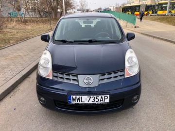 Nissan Note I Mikrovan 1.4 i 16V 88KM 2008 NISSAN NOTE 1.4 BENZYNA KLIMA 1 WŁAŚCICIEL Z NIEMIEC ZAREJESTROWANY, zdjęcie 1