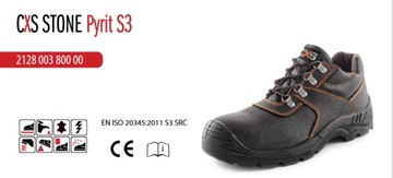 ВОДОНЕПРОНИЦАЕМЫЕ ДЕШЕВЫЕ РАБОЧИЕ ОБУВИ CXS PYRIT S3 размер 42