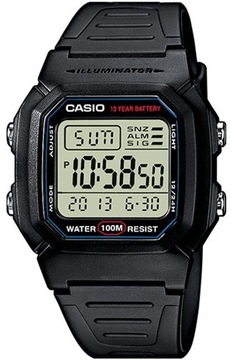 ZEGAREK MĘSKI CASIO W-800H-1AVES + BOX