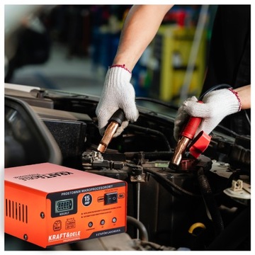 МИКРОПРОЦЕССОРНЫЙ ВЫПРЯМИТЕЛЬ 15 АМПЕР 6/12 В НАДЕЖНОЕ ЗАРЯДНОЕ УСТРОЙСТВО