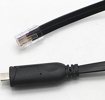КОНСОЛЬНЫЙ КАБЕЛЬ USB-C RS232 RJ45 WIN10 ДЛЯ УСТРОЙСТВ CISCO ТЕРМИНАЛ ДЛИННОЙ 3М