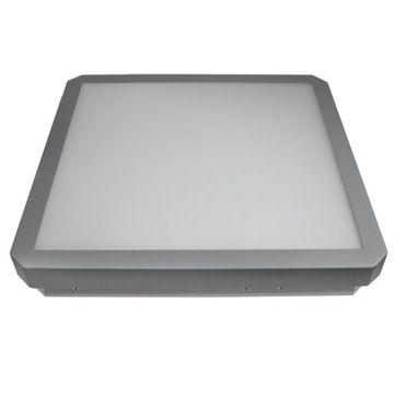 Plafon LED 38W 4000K IP20 antracyt lampa 40x40
