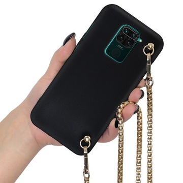 Etui Mat Blink do XIAOMI REDMI NOTE 9 Łańcuszek