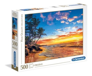 PUZZLE 500 EL RAJSKA PLAŻA CLEMENTONI 35058