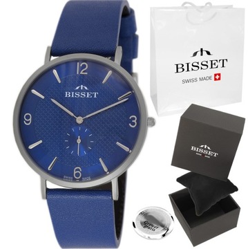 Szwajcarski zegarek męski Bisset TYTAN + pudełko