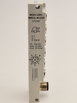 Разветвитель многоконтактный NEDU-L6R1-M8G3L-M12G8