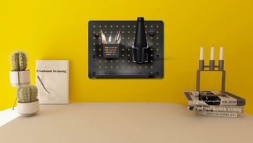 Perforowany wieszak uchwyt biurkowy gamingowy