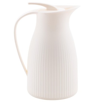 TERMOS STOŁOWY ZE SZKLANYM WKŁADEM DZBANEK 1L DO KAWY HERBATY KONFERENCYJNY