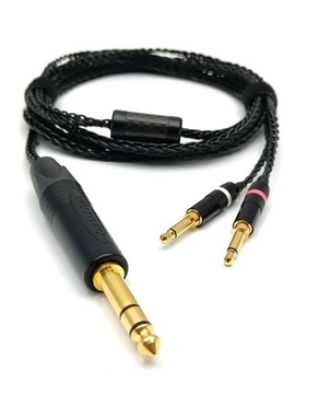 Ręcznie wykonany kabel do HE-4XX 6N OCC warianty