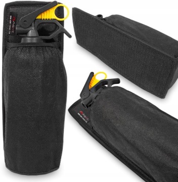 ДЕРЖАТЕЛЬ АВТОМОБИЛЬНОГО ОГНЕТУШИТЕЛЯ НА БАГАЖНИК С КРЕПЛЕНИЕМ НА ВЕЛКРО, ЧЕРНЫЙ