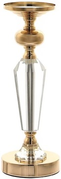 ПОДСВЕЧНИКИ GLAMOUR GOLD CRYSTAL, НАБОР ИЗ 3 ШТ.