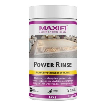 MAXIFI Power Rinse 500g - proszek do prania