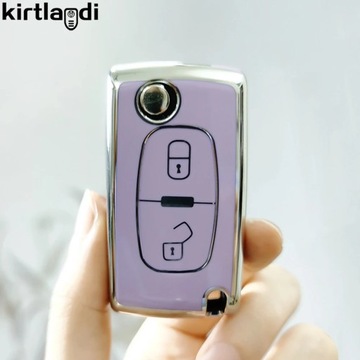 Чехол для дистанционного ключа из ТПУ для Citroen C2 C3 C4 Picasso C5 C Crosser Ber