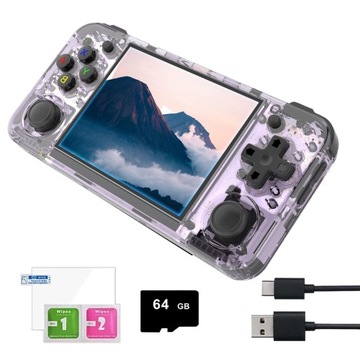 PRZENOŚNA KONSOLA RG35XX H EMULATOR VIDEO GAME 5515 GIER 64GB 3.5