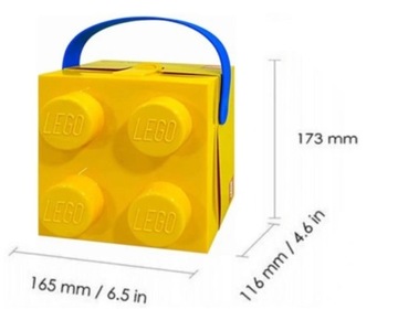 LEGO LUNCH BOX ЖЕЛТЫЙ LUNCH BOX XL