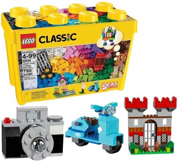 LEGO CLASSIC Duże Pudełko XXL 790szt Kreatywne Klocki 10698 DZIECI 4 lata+