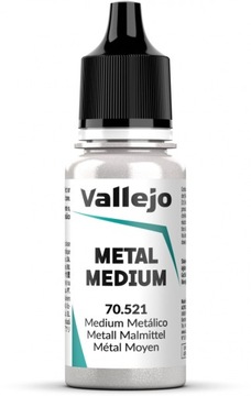 Vallejo 70521 Model Color Metal Medium 18ml