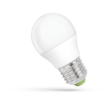 Żarówka LED Kulka E27/6W/230V ciepła biała