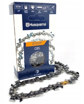 ЦЕПЬ HUSQVARNA 3/8 дюйма, 1,5 мм, 45 см, 18 дюймов, 68 звеньев, полное долото для пил.