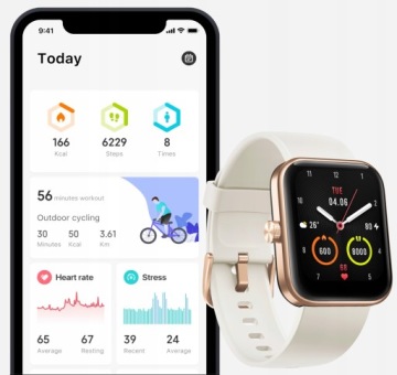 70MAI SMARTWATCH ЖЕНСКИЕ СПОРТИВНЫЕ ЧАСЫ + ремешок