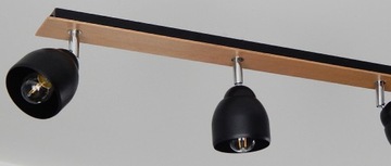 ПОТОЛОЧНЫЙ СВЕТИЛЬНИК 022-4PL LED WOOD TEARS E27