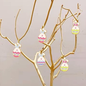 9шт. Пасхальный подвесной знак. Орнамент висит.