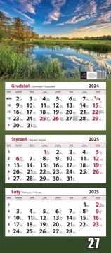 Календарь 2025, тройной 2025, микс схем, 16 схем, часть 2, настенный