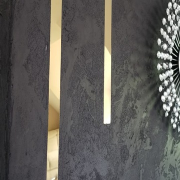 LISTWA DEKORACYJNA ZŁOTA SREBRNA 1x10m BETON TYNK