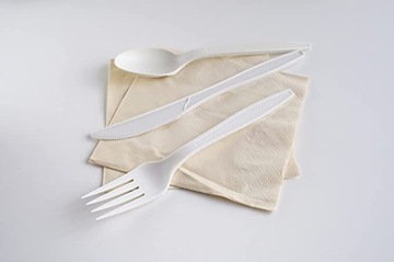 ŁYŻECZKA ŁYŻECZKI JEDNORAZOWE PLASTIKOWE DO KAWY DESERÓW BIAŁE 50