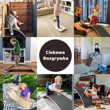 Drewniana Deska BalansująCa Dla Dzieci