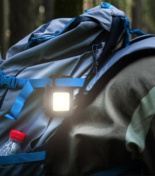 ГАЛОГЕННАЯ ЛАМПА НА АККУМУЛЯТОРЕ. МОЩНЫЙ МАГНИТНЫЙ ФАКАР.