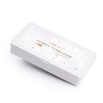 Formy tunelowe Square NaiLac 504 szt.