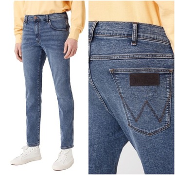 WRANGLER LARSTON MĘSKIE SPODNIE JEANSOWE 31/34